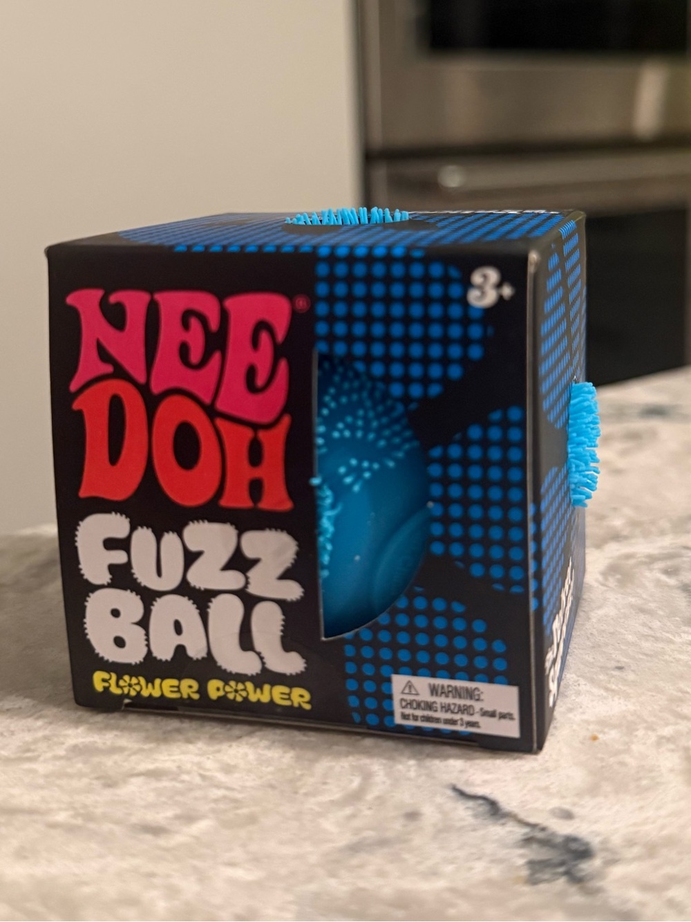 Nee Doh Fuzz Ball - Blue